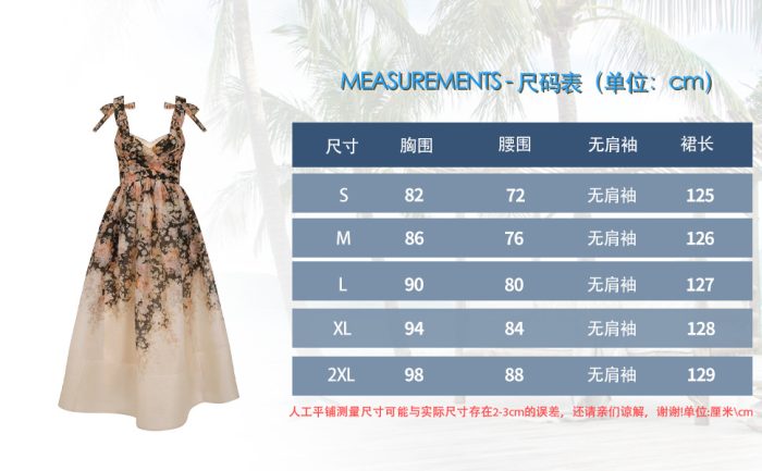Lancai French Retro Western Style Positioning Printed Dress for Women Lace-up Hemline Puffy Dress-GZYYWL029