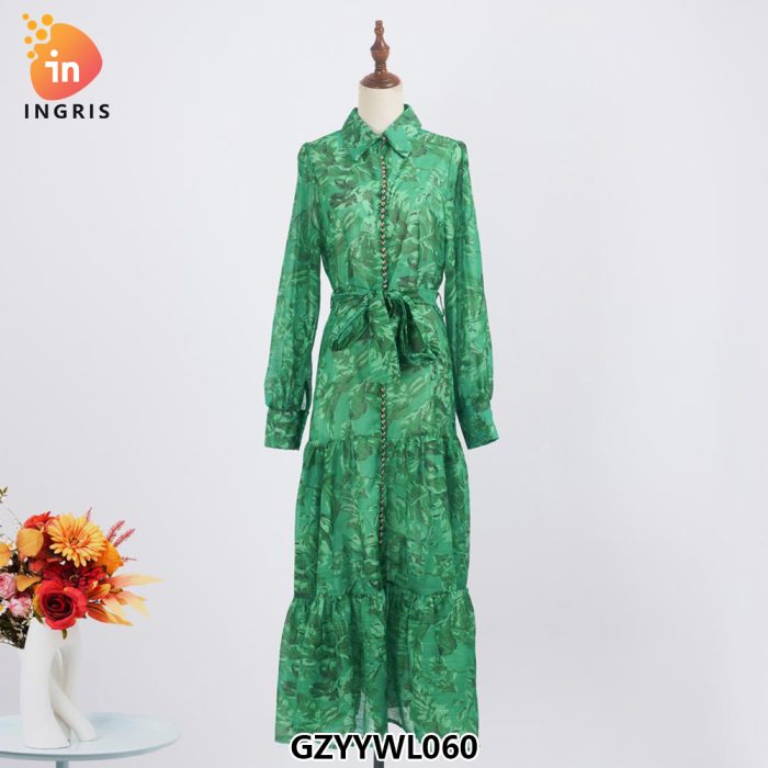Long-sleeved dress