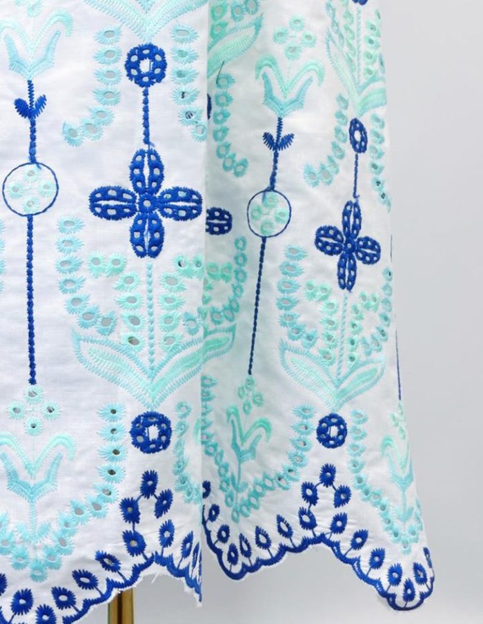hand block Summer lady Elegant ladies Beach Female Holiday Maxi Dress Mandala Boho Short Dress Custom Bohemian Dress for Women-YY0040GZ