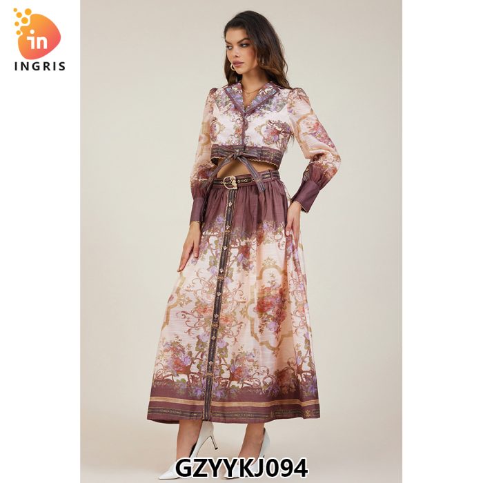 fashionable and feminine suit