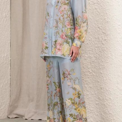 Silk segment summer lightweight two-piece set-GZYYKJ020