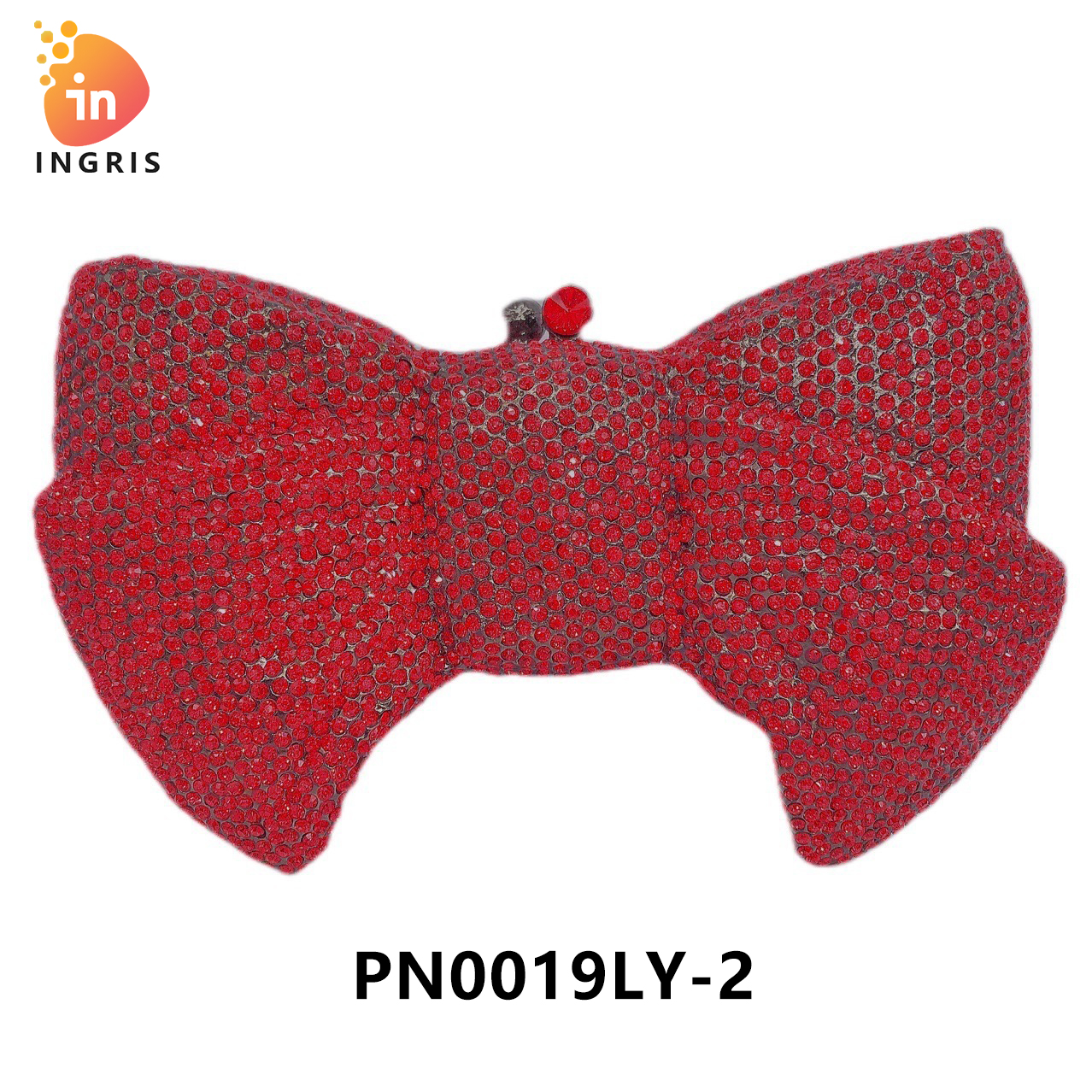 Ruth - Crystal Bow Shaped Evening Clutch