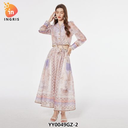 Women's Traditional Muslim Plus Size Robe Windbreaker Pleated Design Ethnic Cardigan Factory Abaya Designs-YY0049GZ
