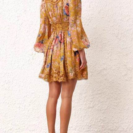 Wholesale New Fashion Sexy Ladies V-neck Long Sleeve Women Dresses-GZYYKJ063