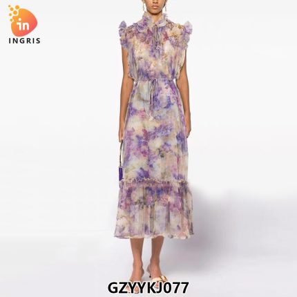 Factory Direct Sale New Style High Quality Water Soluble Mesh Floral Embroidered Net Wedding Dress Lace Fabric-GZYYKJ077
