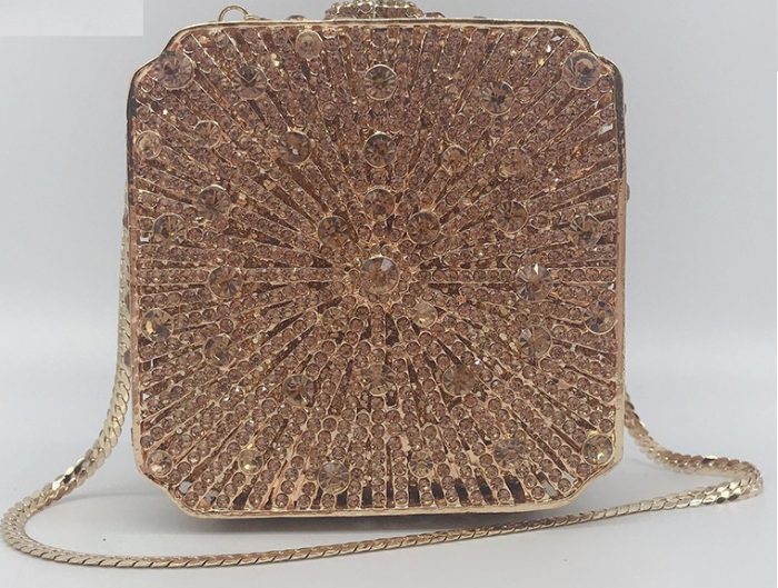 Aduke-Crystal-Square-Box-Clutch-Evening-Bag-dark gold 2