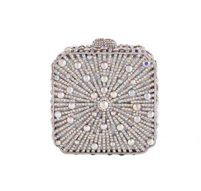 Aduke-Crystal-Square-Box-Clutch-Evening-Bag-silver