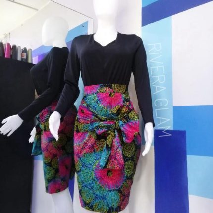Ankara Skirt in different colours.