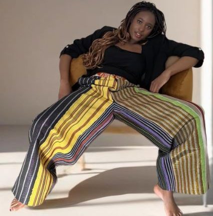 Ola Patch Trousers – Adaora Heritage Aso Oke Trousers