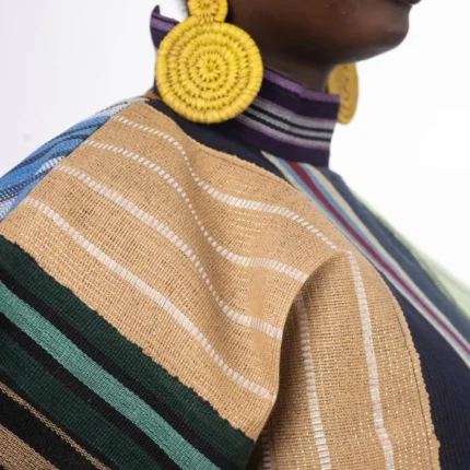 Aso Oke Jacket and Crop Top