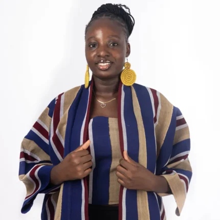 Aso Oke Jacket and Crop Top