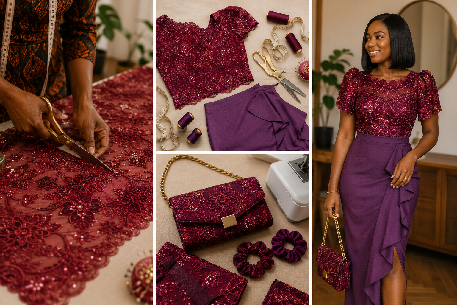 African fashion upcycling
